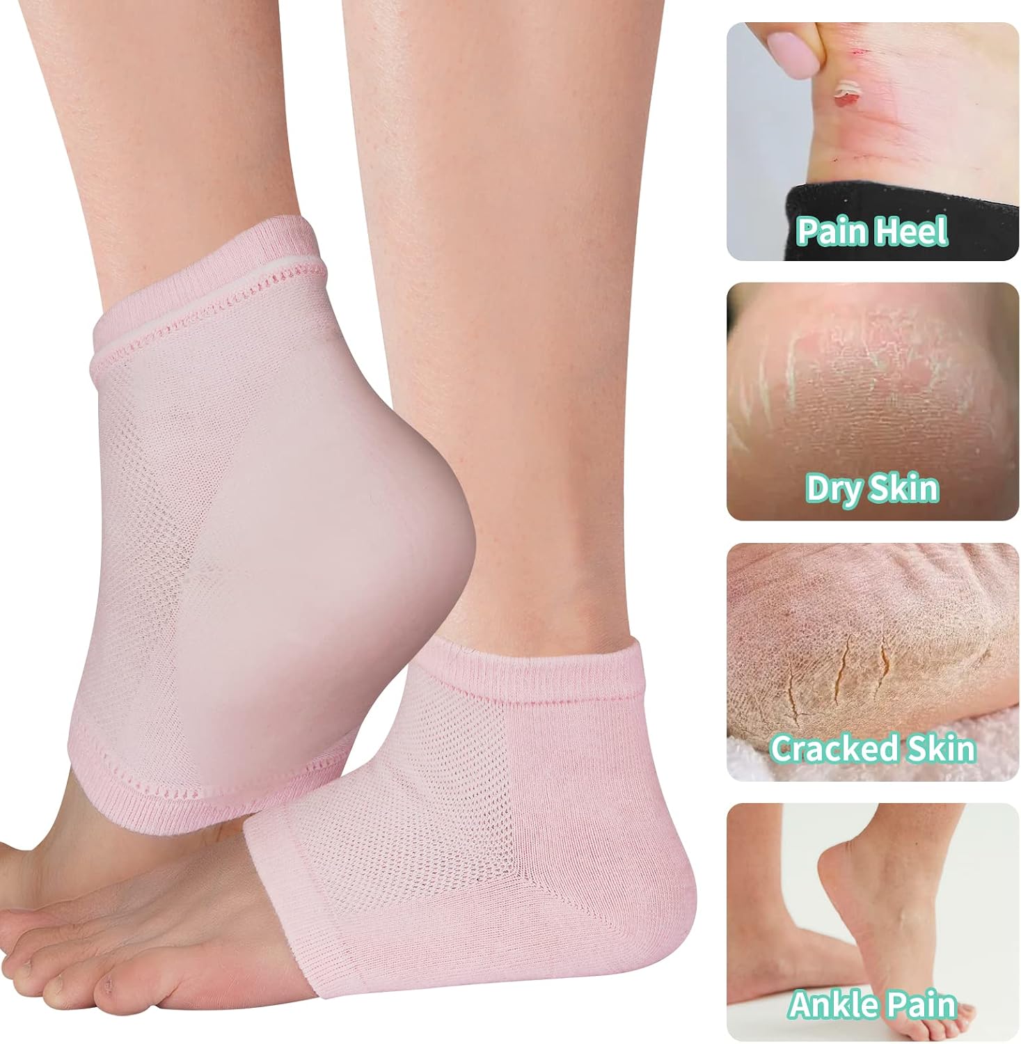 Calcetines Hidratantes para Talones Agrietados - additional image 3